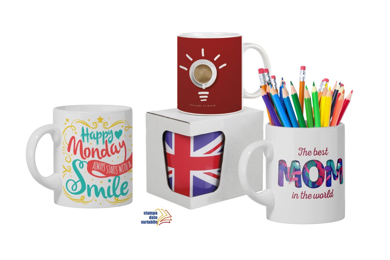 <p>La mug di Creativity Center può essere personalizzata in quadricromia con tecnica a sublimazione</p>
